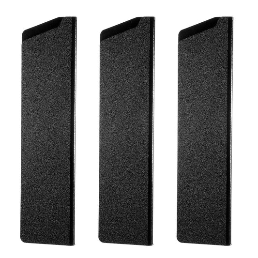 3 PCS Knife Guard, 8.6" X 2.2" Knife Sheaths for Knives, Universal Knifes Covers or Sleeves Waterproof Abrasion 8 Inch Chef Knifes Sheath Chefknife Sheath, Plastic&Felt (Knives Not Included)