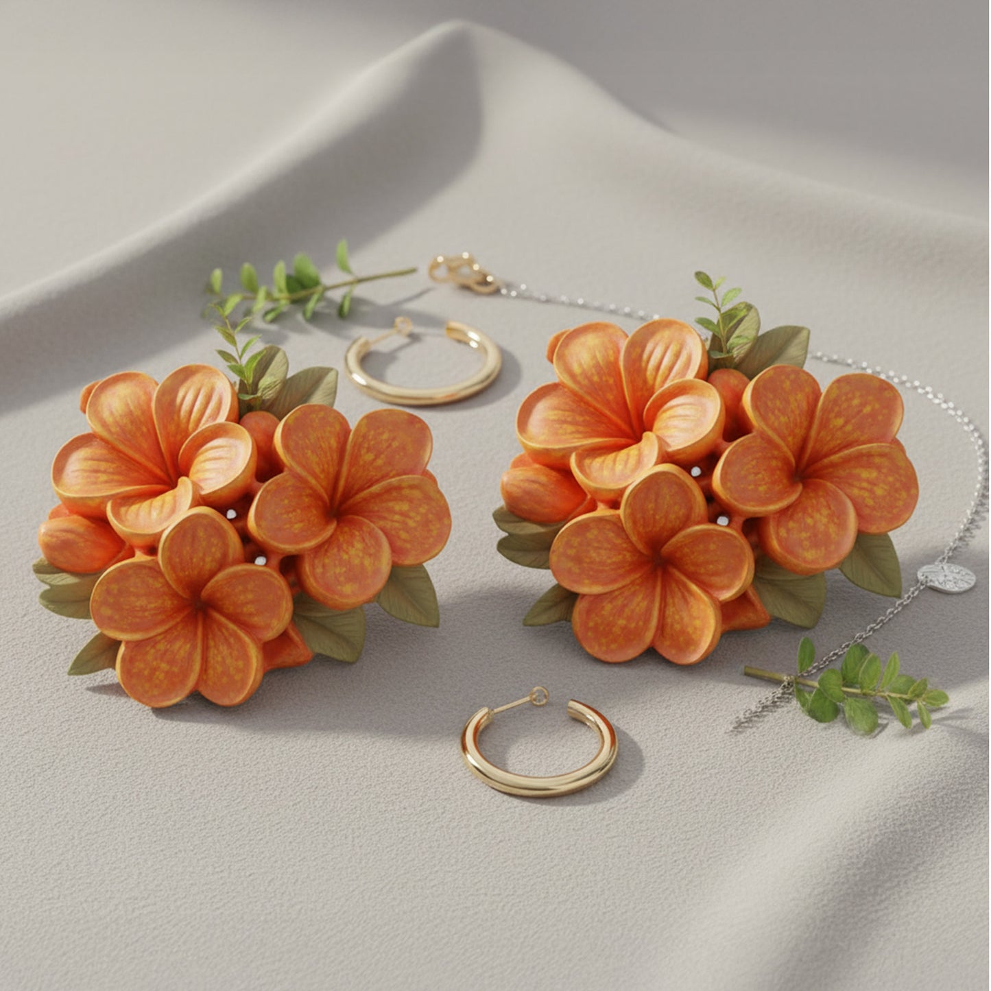2pcs Flower Candle Mold, Flower Silicone Mold 3D Cute Flowers Resin Molds for Candle Making Fondant Chocolate Cake Decorating Soap Resin Casting Craft Making