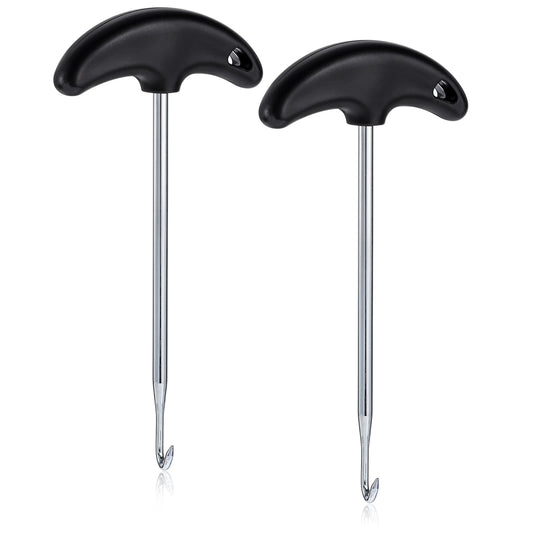 EupHHonycs 2 PCS Shoe Lace Tightner Stainless Steel Hockey Skate Tightener Sports Skate Key Tool Ice Hockey Skate Lace Tightener Tool Boot Lace Hooks for Ice-Skates Boots