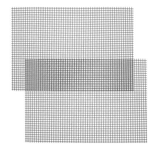 2 Pcs Wire Mesh 5 Mesh 8x12 Inch Stainless Steel Woven Wire Mesh Screen No Rust Mesh Screen Vent Mesh Sturdy MetalMesh Sheets for DIY Projects