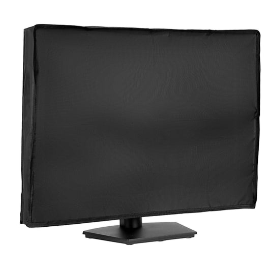 24" PC Screen Cover, Monitor Dust Cover 22"-24" Waterproof PC Cover, Black Anti-Static Dust Proof Computer Screen Protector, Full Body Computer Screen Protective Sleeve Cover (24*18*3.2")