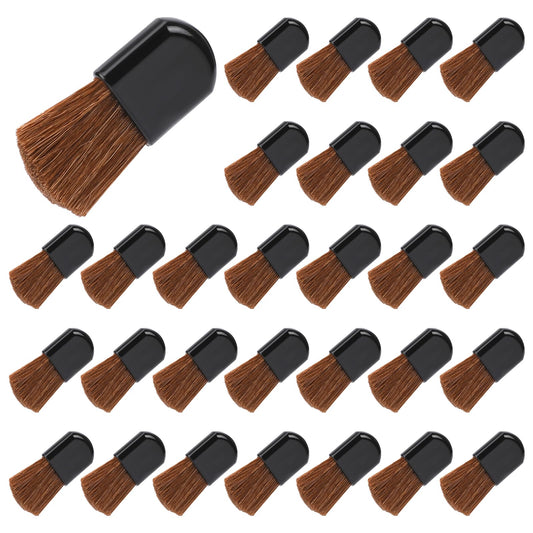 Mini Comesitc Brush for Women, 30 Pcs Small Makeup Brushes Portable Powder Brush Blush Brush for Loose Powder Foundation Brush Beauty Tool for Mixing Liquid, Cream
