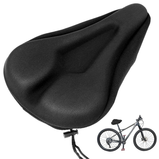 Bike Seat Cushion Padded Bike Seat Cover Bike Cushion Seat Cover Extra Padding Gel Bike Seat Cover for Women Men Bicycle Seat Covers Comfortable for Exercise Mountain Bikes