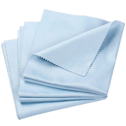 3Pcs 11.8x11.8inch String Instrument Polishing Cloth Universal Soft Microfiber Clean Cloths Microfiber Cleaning Polishing Polish Cloth for Guitar Violin Piano Brass Trumpet Sax Flute