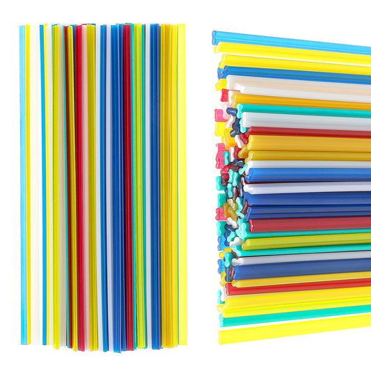 100PCS Plastic Welding Rods Plastic Welding Repair Rods Strips 8 inches Plastic Weldirng Rods Colorful Electrode for Car Bumpers Water Tanks and Daily Plastic Repair 20 Pieces for Each Color