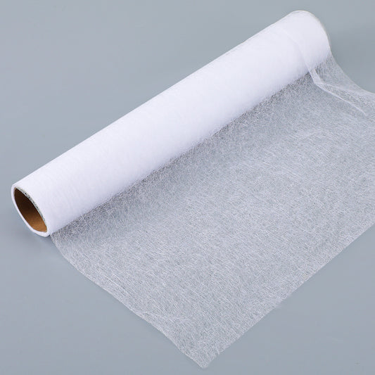 Fusible Interfacing for Sewing, 12"× 5 Yards Iron on Interfacing Lightweight Double Sided Fusible Web for Crafting Quilting Sewing Fabric Applique DIY Crafts Supplies