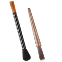 2 Pack Coffee Grinder Cleaning Brush, Dusting Espresso Machine Cleaning Brush Accessories, Barista Cleaner Tool for Coffee Bean Grain Home Kitchen