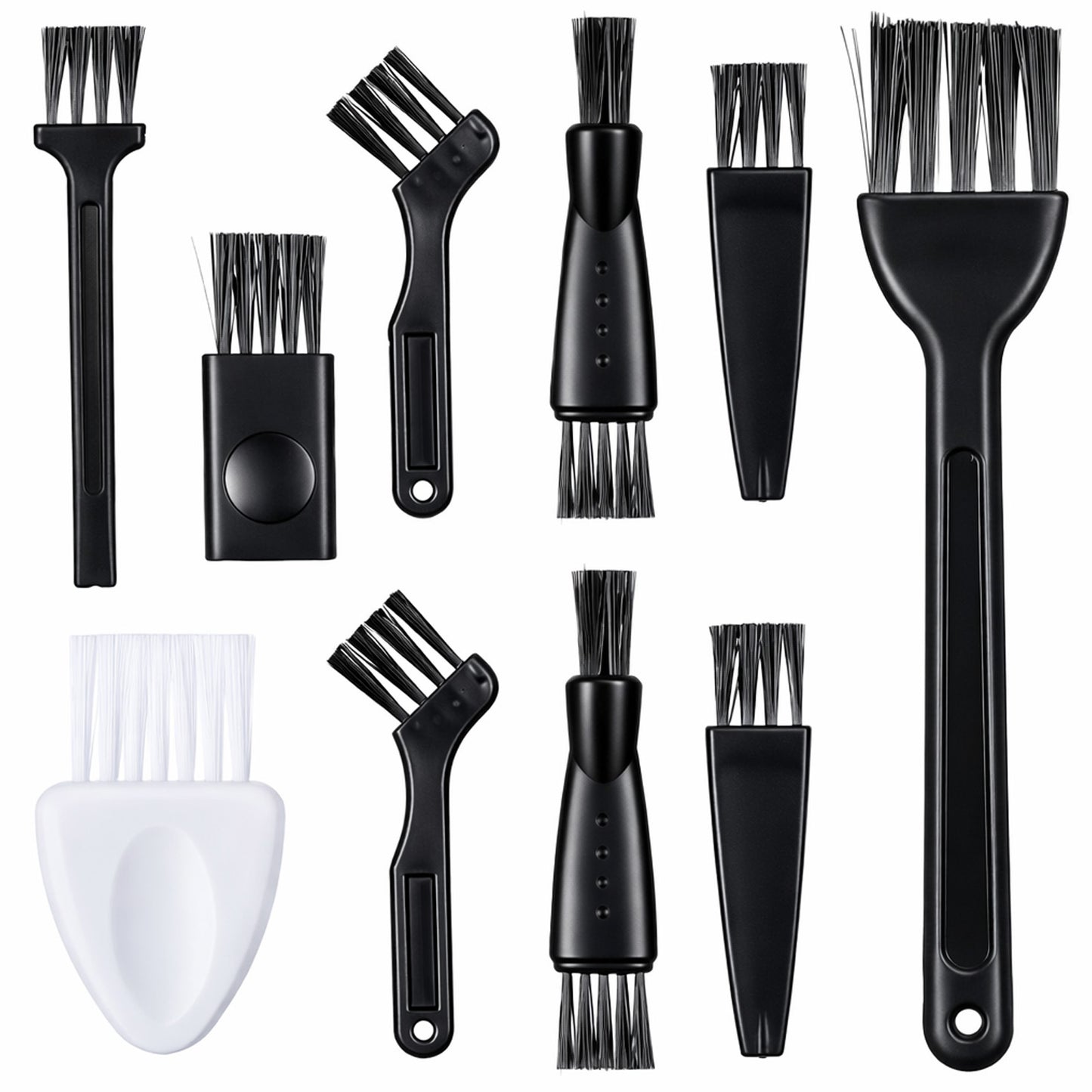 10PCS Electric Razor Brush, Shaver Cleaning Brush, Multifunctional Household Appliance Cleaner Kit for Shaver, Blender, Coffee Maker, Keyboard, Car