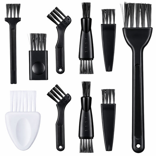 10PCS Electric Razor Brush, Shaver Cleaning Brush, Multifunctional Household Appliance Cleaner Kit for Shaver, Blender, Coffee Maker, Keyboard, Car