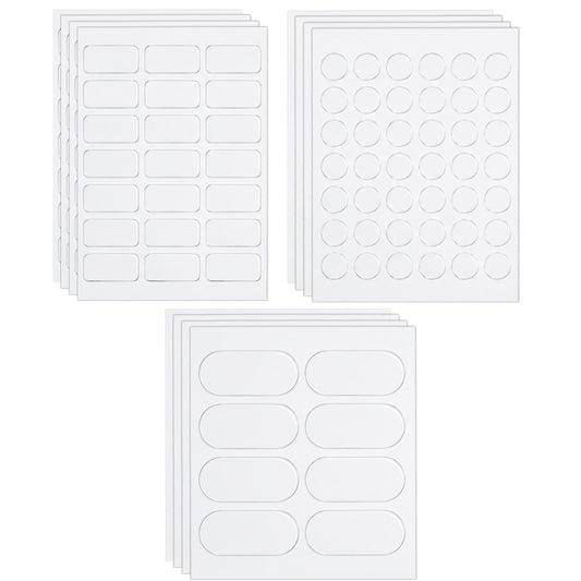 Removable Glue Sticky Dots, 268 Pcs Strong Clear Adhesive Dots Double Sided