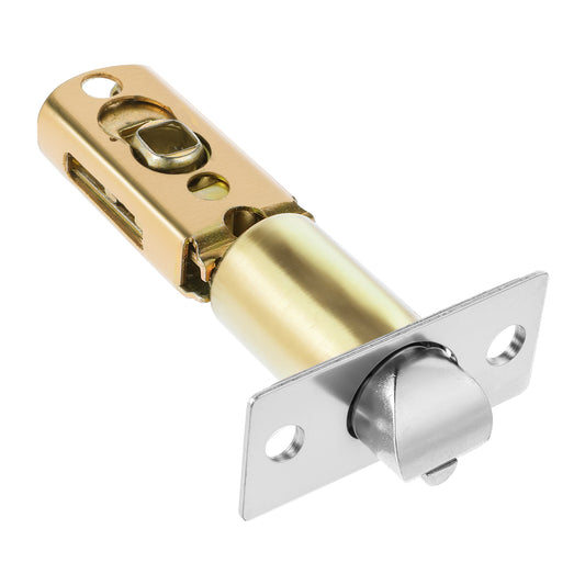 Adjustable Door Latch, Door Lock Latch Size 60/70mm 45° Turning Angle Door Knob Latch Door Lock Replacement Parts Door Knob Parts for Lever Door Handles, Internal Door Handles