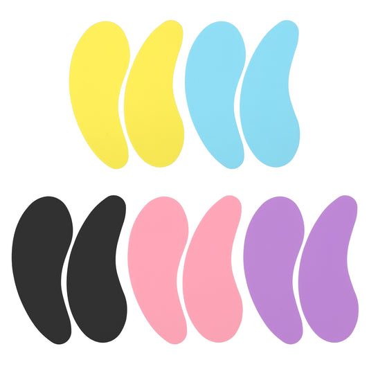 5 Pairs Under Eye Patches Silicone Eye Patches Reusable Under Eyes Patch Eyes Gel Pads Reusable for Women Men Face Fine Lines