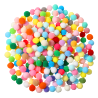 400Pcs Pom Poms 10mm Craft Mini Pom Poms Small Soft Coloured Pompoms for DIY Creative Crafts Decor Art Projects Christmas Decorations Handmade Gifts School Activities Projects