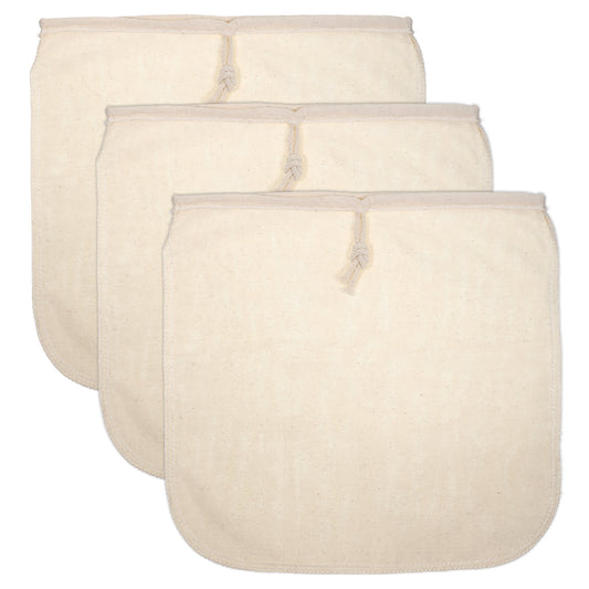 Xelsluthe 3PCS Nut Milk Bag Reusable Nut Bag Strainer nut Milk Strainer