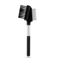 Eyebrow Brush and Lash Comb Eyelash Comb Eyelash Brush Metal Eyelash Comb Separator Tool 2 in 1 Travel Portable Eye Makeup Brush, Beauty Cosmetic Tool