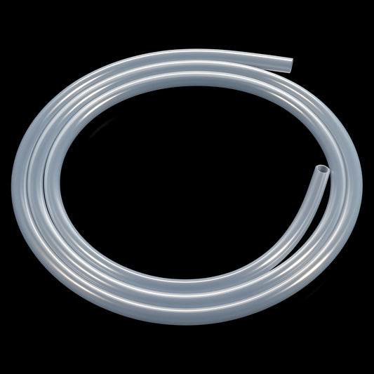 1.5m Silicone Tubing 6 * 9mm (1/4" ID x 3/8" OD) Flexible Water Tubing Clear Pure Silicone Hoses for Draining Irrigation Brewing