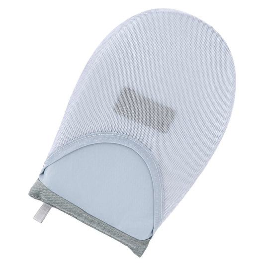 Garment Steamer Ironing Gloves, Portable Steamer Gloves Travel Glove Ironing Board Round Head Anti-Steam Mitt with Finger Loop for Standing Hanging Handheld Garment Steamer Accessories, Heat Resistant