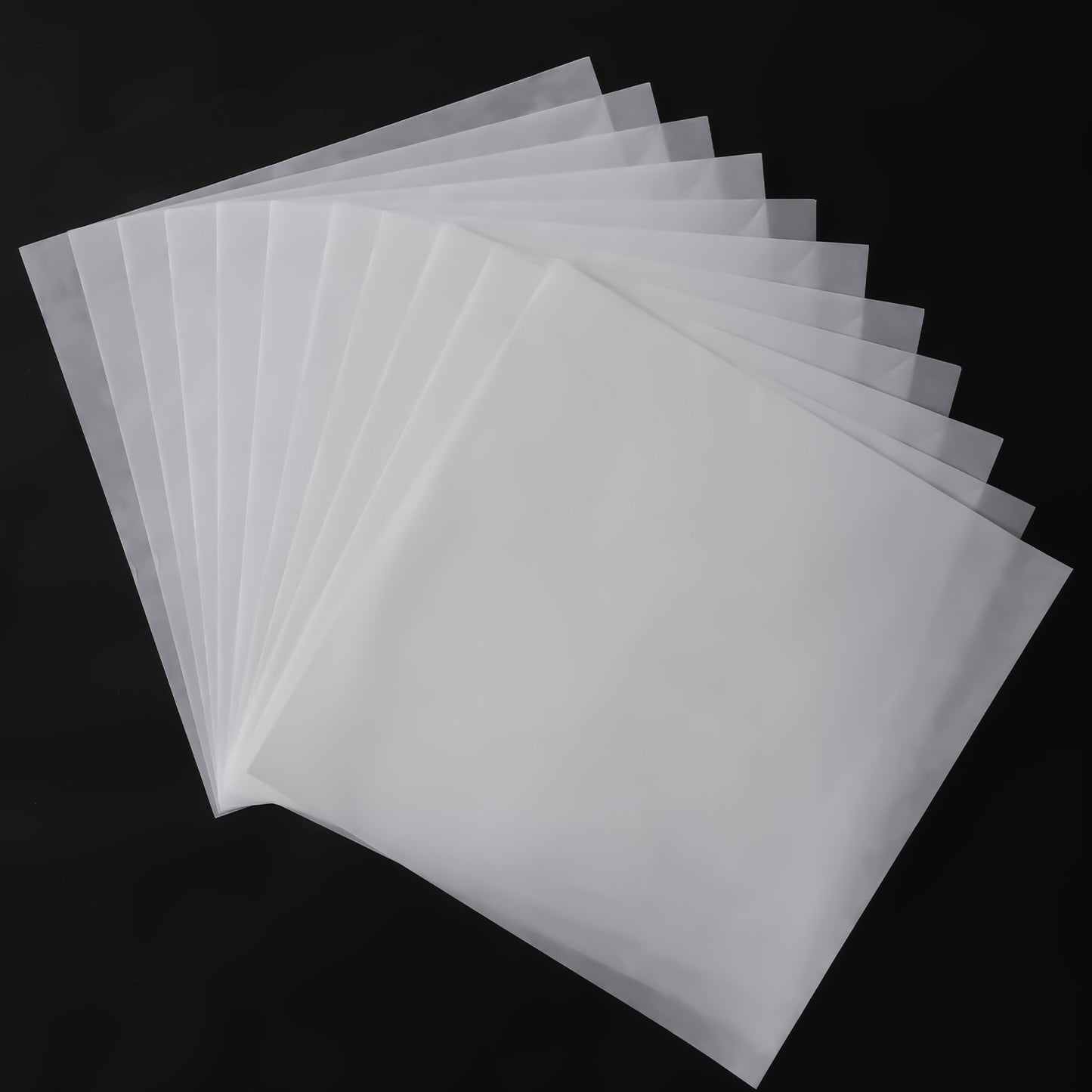 100 PCS Fuse Beads Ironing Paper, 18 X 18cm Square Transparent Ironing Sheet Paper Thermostability, Fuse Bead Iron Accessories for Beads Craft Making