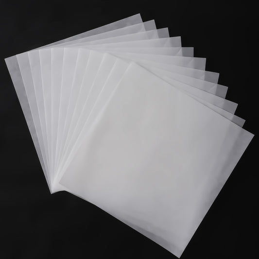 100 PCS Fuse Beads Ironing Paper, 18 X 18cm Square Transparent Ironing Sheet Paper Thermostability, Fuse Bead Iron Accessories for Beads Craft Making
