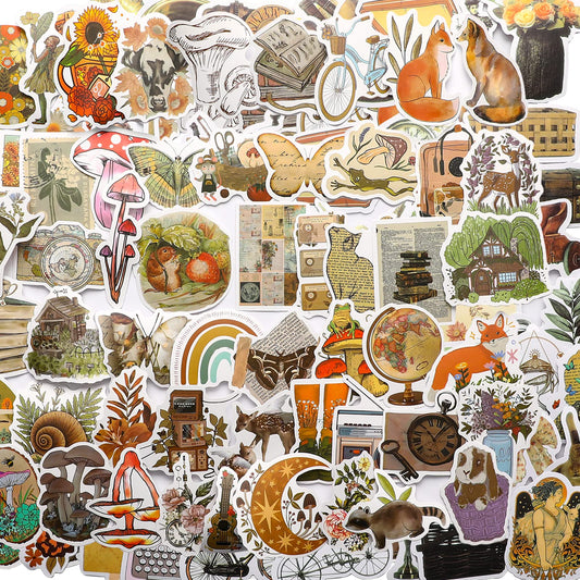 Vintage Aesthetic Stickers Cottagecore