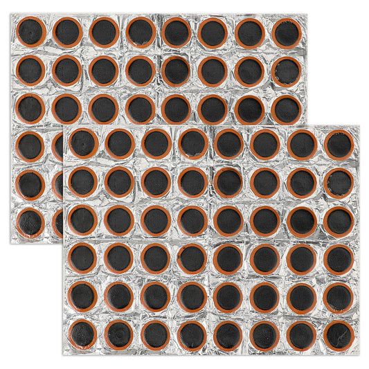 Mozeat Lens 96PCS Puncture Repair Kit Bicycle Tube Puncture Rubber Round Patches Bike Tyre Repair Kits Inner Tube Puncture Repair Kit