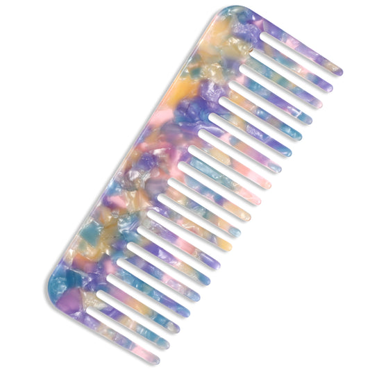 Wide Tooth Comb Detangling Hair Big Tooth Comb No Handle Styling Comb Shampoo Detangling Combs for Women Shower Comb for Dry, Wet, Long, Curly Hair