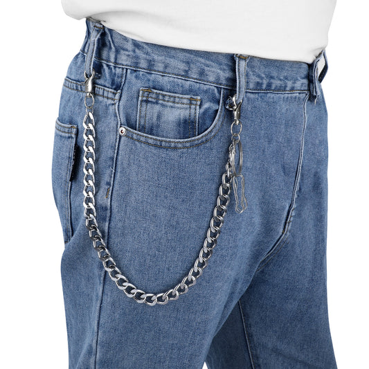 Wallet Chains for Men, Hip Hop Punk Pants Chain Metal Goth Belt Chain Jean Chains for Men Women Clothing Accessories