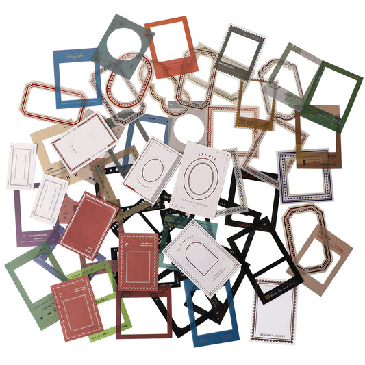 Assorted Frame Scrapbooking Stickers