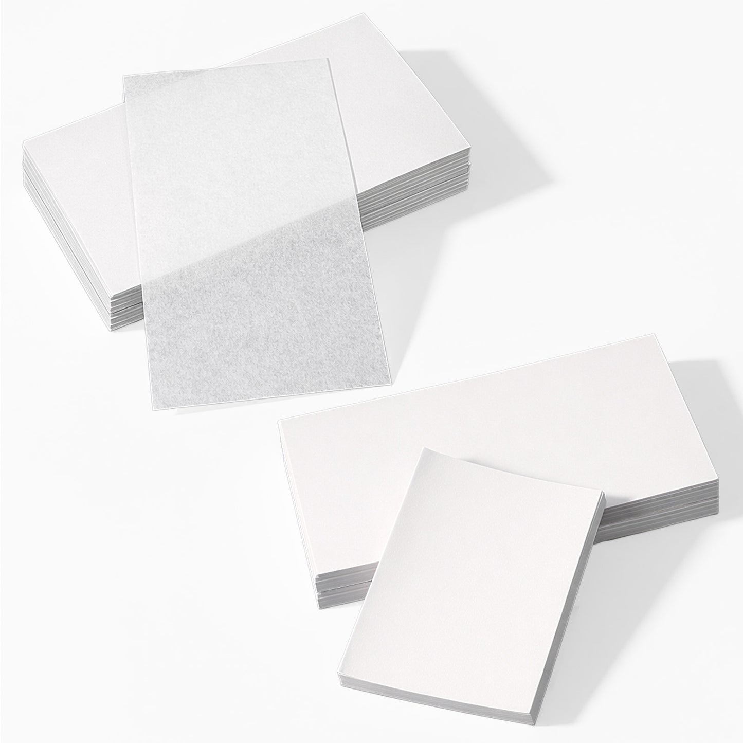 240 Pcs Perm Papers for Hair, 2 Sizes Disposable Thin End Papers for Hair Perm Heat-Resistant Salon Hairs Paper Wraps Hairstyling Curling Tool Applicable to Salon Shop Home (Large + Small)