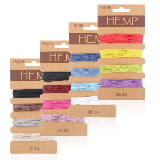 16 Colors Thread Cord for Jewelry Making for Handmade Bracelets Keychains Craft Making Accessories, 80 Yards in Total (Colorful)