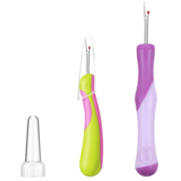 2 Pcs Seam Rippers for Sewing and Thread, Sewing Seam Thread Removers with Ergonomic Grip Stitch Remover Tool for Cross-Stitch, Embroidery, Needlework