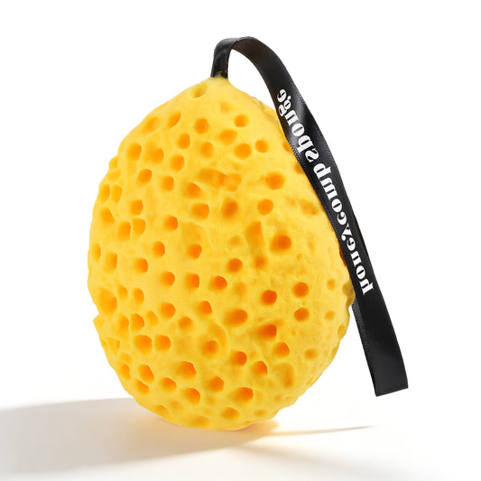 3D Exfoliating Bath Sponge Honeycomb Body Scrubber Exfoliator Exfoliating Body Scrubber for Sensitive Skin Friendly for Daily Use