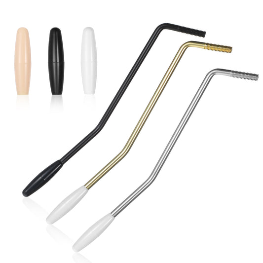 3Pcs 6 MM Whammy Bar for Electric Guitar Thread Tremolo Arm Vibrato Arm Metal Single Tremolo Arm with Tip Electric Guitar Parts for Electric Guitar Tremolo System