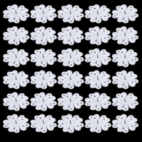 Balloon Clips, 50 Pcs Plastic Balloon Flower Clip 5 in 1 Flower Shape Balloon Arch Clips Portable Balloon Tie Tool for Birthday Wedding Party Holiday Event Decorations Supplies