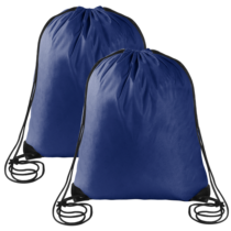 Sliverdew Drawstring Backpack Bags Black Gym Bulk Cinch Tote Sackpack Sack Bulk String Bag Backpack, Dark Blue, 40 × 35cm, Drawstring Backpack