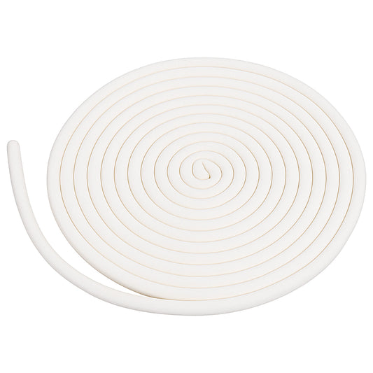 Backer Rod 1/8 Inch x 5 m White Backer Rod Caulk Saver Weather Strip Seal for Gaps and Joint Concrete Filling Backing Rods Concrete Expansion Joint Filler Rope
