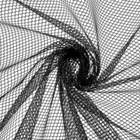 Black Mesh Fabric for Sewing 160 * 150cm