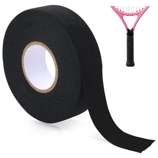 Racquet Grip Tape 2.5cm x 25m Hockey Tape Anti Slip Tennis Badminton Grip Tape Self-Adehesive Overgrip Tape for Squash Ping Pong Golf Baseball Handle