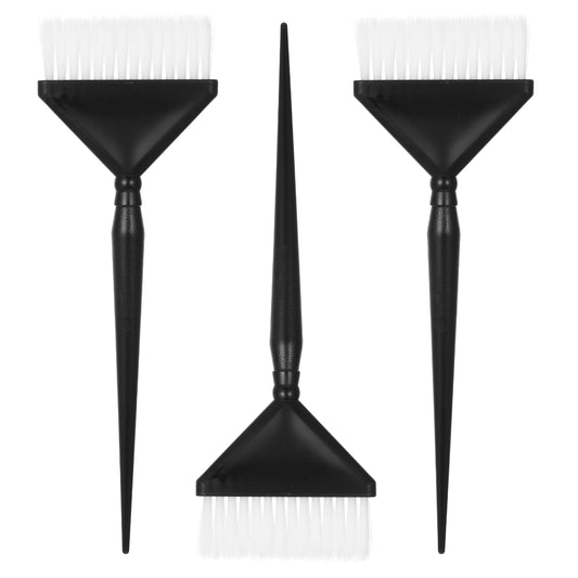 Hair Dye Brush, 3 Pcs Hair Color Brush Classic Color Brushes for Hairstylist Reusable Hair Dye Applicator for Women Men Home Salon Use DIY Tinting Tool