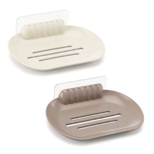 2 Pcs Soap Dish Holder, Adhesive Soap Dish for Shower Wall