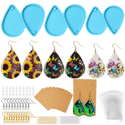 Sliverdew Resin Molds Earring