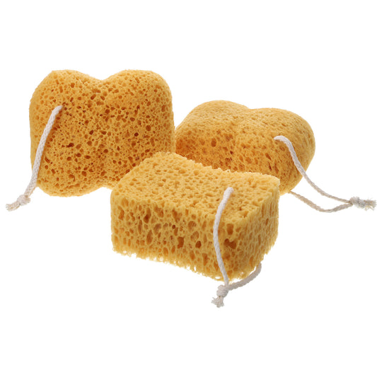 3Pcs Bath Sponges, Large Body Shower Sponges Exfoliating Bath Pouf Shower Sponge for Women Men Dense Foam Sponge for Gentle Deep Cleansing Sensitive Dry Skin