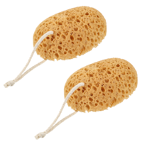 Bath Sponge, 2 Pcs Large Bath Sponges for Shower Soft Loofah Exfoliating Body Sponge for Women Men Home Bathroom Face Body Washing Bathing Deep Cleansing