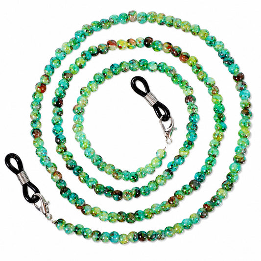 FdcZeyxior Beaded Glasses Chain, Eyeglasses Strap Sunglasses Chain Reading Glass Lanyard for Women Stylish