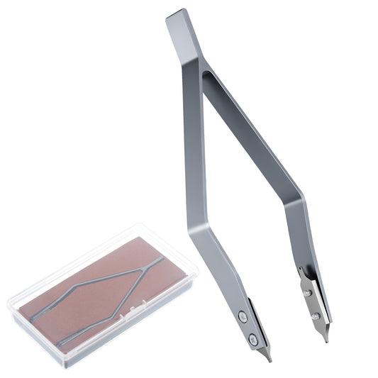 Watch Spring Bar Tweezer, V Shaped Watch Spring Bar Tool Stainless Steel Watches Tweezers Watches Repair Tools Remover Repair for Watchmaker and Repairer Enthusiasts, Band Adjustment and Link Removal