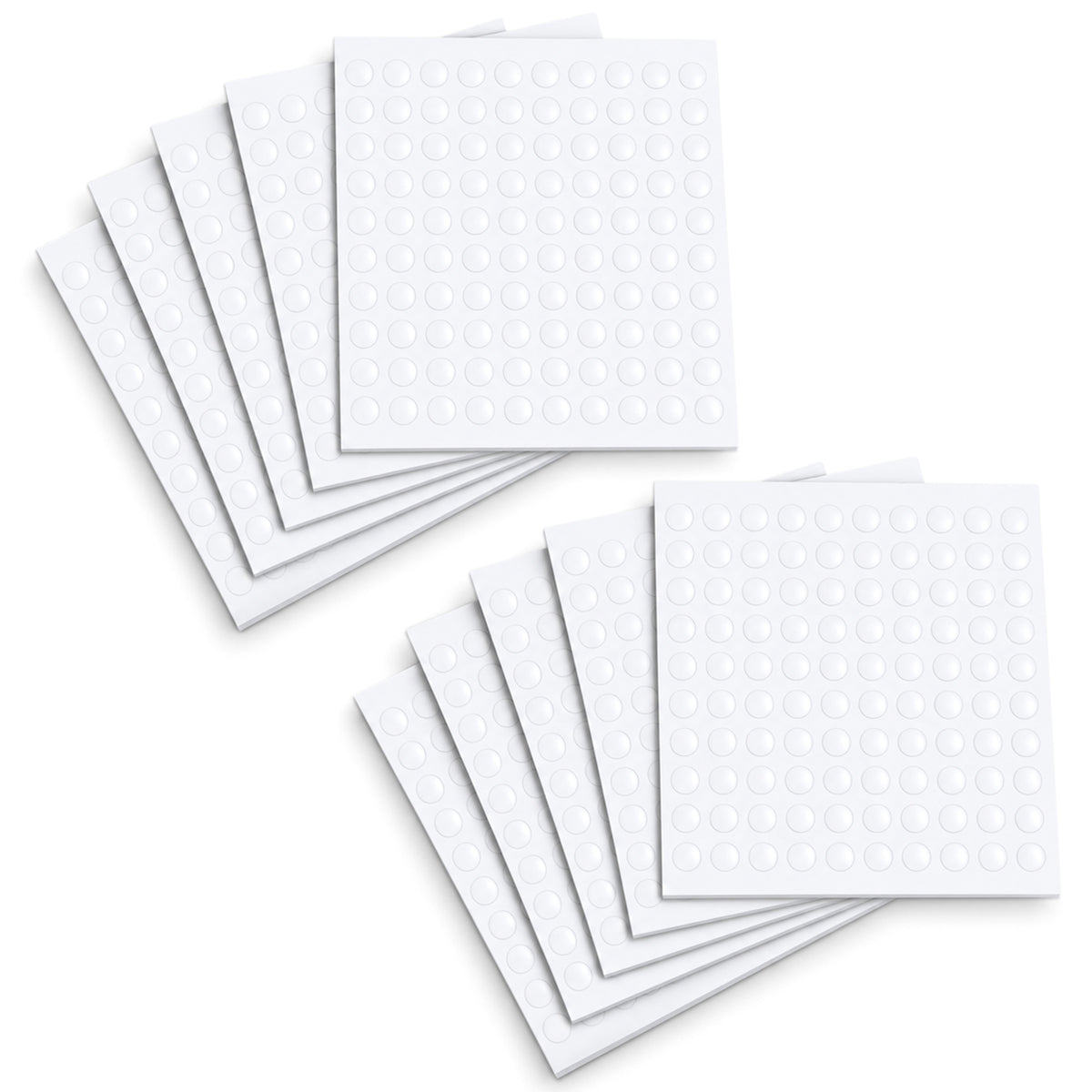 10 Sheet Foam Dots, Double-Sided 1000 Pcs Round Adhesive 3D Craft Foam Tape