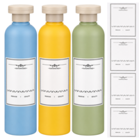 3 PCS Travel Shampoo Bottles, Shampoo Travel Bottles 8.8oz with Flip Cap