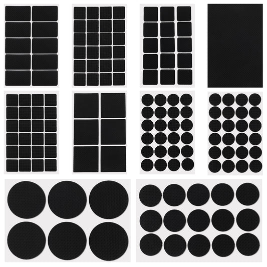 149 PCS Non Slip Furniture Pads, Self Adhesive Rubber Floor Protectors, Rubber Pads for Furniture Feet, Anti-Sliding Anti-Scratch Rubber Floor Protectors, Leg Pads for Any Furniture, Appliances