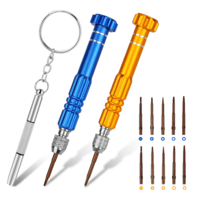 13 in 1 Portable Eyeglass Repair Kit, Magnetic Precision Screwdriver Set with Multifunctional Bits for Eyeglasses, Watch, Laptop, Electronics, Cellphone, Jewelry