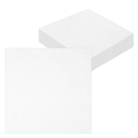 30 Pcs Cotton Fabric Precut 7x7 Inch White Cotton Fabric Squares Quilting Fabrics Bundle for Sewing DIY Making Crafts Beginners